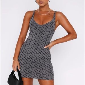 NEW💗 My Wild Side Mini Dress Charcoal